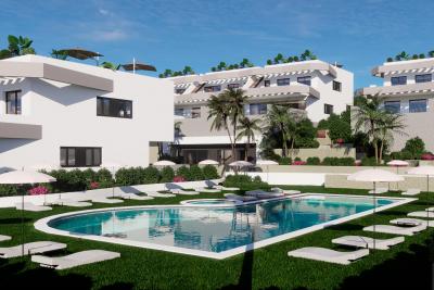 Apartamento en Luz 2 Finestrat con Hermosas Vistas in España Casas